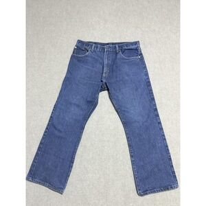 Levis 517 Jeans Mens 36x30 Blue Denim Bootcut Medium Wash Classic Western‎